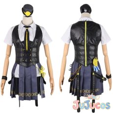 画像4: 桐谷遥　ホープフルソルジャー　コスプレ衣装　プロジェクトセカイ カラフルステージ！ feat. 初音ミク　コスチューム　JUJUcosplay (4)