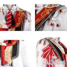 画像5: 七瀬陸　Encounter Love Song　BLACK or WHITE COUNTDOWN 2023　コスプレ衣装　アイドリッシュセブン　コスチューム　JUJUcosplay (5)