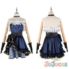 画像2: VTuber　藍沢エマ　初期衣装　コスプレ衣装　バーチャルYouTuber　コスチューム　JUJUcosplay (2)