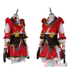 画像3: 花里みのり　レッツ・ファンミーティング！　コスプレ衣装　プロジェクトセカイ カラフルステージ！ feat. 初音ミク　コスチューム　JUJUcosplay (3)