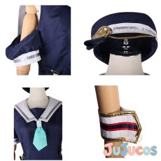 画像13: 桐谷遥　セイラーキャプテン　思い出はドーナツとともに　コスプレ衣装　プロジェクトセカイ カラフルステージ！ feat. 初音ミク　コスチューム　JUJUcosplay (13)