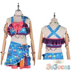 画像1: 神崎美月　サマーデイムーン　コスプレ衣装　アイカツ!　コスチューム　JUJUcosplay (1)