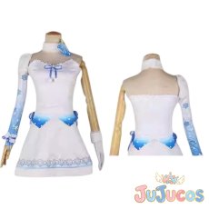 画像1: 如月千早　萩原雪歩　シアターデイズ　Little Match Girl　コスプレ衣装　アイドルマスター ミリオンライブ！　コスチューム　JUJUcosplay (1)