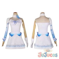 画像2: 如月千早　萩原雪歩　シアターデイズ　Little Match Girl　コスプレ衣装　アイドルマスター ミリオンライブ！　コスチューム　JUJUcosplay (2)