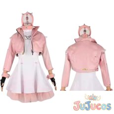 画像1: エルフェルト=ヴァレンタイン　コスプレ衣装　ギルティギア ストライヴ　コスチューム　JUJUcosplay (1)