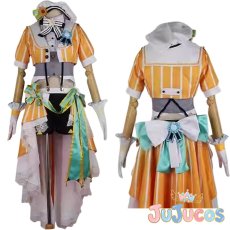 画像1: VTuber　大空スバル　アイドル衣装　コスプレ衣装　バーチャルYouTuber　コスチューム　JUJUcosplay (1)