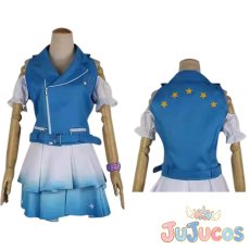 画像1: 市ヶ谷有咲　ときめきエクスペリエンス！　コスプレ衣装　BanG Dream!（バンドリ！）　コスチューム　JUJUcosplay (1)