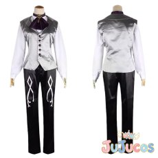 画像4: あんスタ　月永レオ　追憶＊モノクロのチェックメイト　コスプレ衣装　あんさんぶるスターズ！　コスチューム　JUJUcosplay (4)