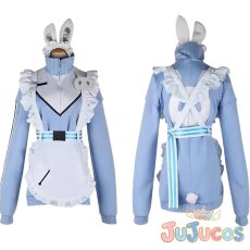 画像2: VTuber　兎咲ミミ　ジャージメイド　コスプレ衣装　バーチャルYouTuber　コスチューム　JUJUcosplay (2)