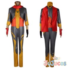 画像2: 穂村尊　Soulburner　コスプレ衣装　遊戯王VRAINS　コスチューム　JUJUcosplay (2)