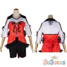 画像1: 不来方夕莉　コスプレ衣装　零〜濡鴉ノ巫女〜　コスチューム　JUJUcosplay (1)