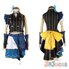 画像2: カナメ・バッカニア　流星の奏でる旋律　コスプレ衣装　マクロスΔ　コスチューム　JUJUcosplay (2)