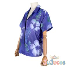 画像2: VTuber　剣持刀也　アロハシャツ　コスプレ衣装　バーチャルYouTuber　コスチューム　JUJUcosplay (2)