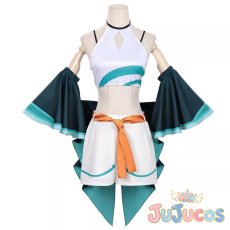 画像1: 月見ヤチヨ　劇場版　コスプレ衣装　超かぐや姫！　コスチューム　JUJUcosplay (1)