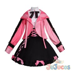 画像1: 桜ミク　SUBCULTUREコラボ　コスプレ衣装　VOCALOID　コスチューム　JUJUcosplay (1)