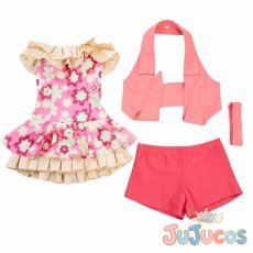 画像4: 星宮いちご　水着　コスプレ衣装　アイカツ!　コスチューム　JUJUcosplay (4)