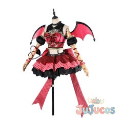 画像2: Aqours　こあくま?あいどるふぇあ in ゲーマーズ　渡辺曜　高海千歌　国木田花丸　黒澤ダイヤ　黒澤ルビィ　津島善子　松浦果南　小原鞠莉　桜内梨子　コスプレ衣装　ラブライブ！サンシャイン!!　コスチューム　JUJUcosplay (2)