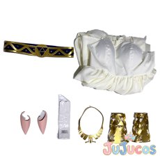 画像3: ゼルダ姫　巫女服　コスプレ衣装　ゼルダの伝説　コスチューム　JUJUcosplay (3)