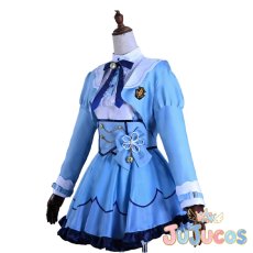 画像2: VTuber　天宮こころ　制服　コスプレ衣装　バーチャルYouTuber　コスチューム　JUJUcosplay (2)