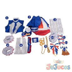 画像4: ファルル　トリコロール　コスプレ衣装　ぷよぷよ　コスチューム　JUJUcosplay (4)