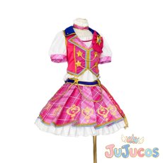 画像2: 虹野ゆめ　ドレスラバーチャーム　コスプレ衣装　アイカツスターズ!　コスチューム　JUJUcosplay (2)