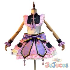 画像1: 真中らぁら　チャイナゴシック　コスプレ衣装　プリパラ　コスチューム　JUJUcosplay (1)