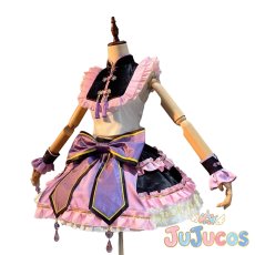 画像2: 真中らぁら　チャイナゴシック　コスプレ衣装　プリパラ　コスチューム　JUJUcosplay (2)