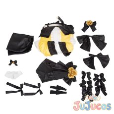 画像4: 鏡音リン　悪ノ衣装　15周年記念　コスプレ衣装　VOCALOID　コスチューム　JUJUcosplay (4)