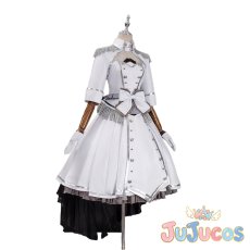 画像2: 時崎狂三　白の女王　コスプレ衣装　デート・ア・ライブ　コスチューム　JUJUcosplay (2)