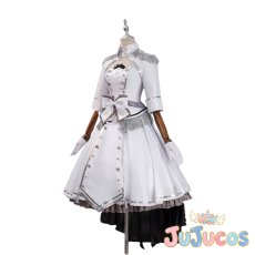 画像3: 時崎狂三　白の女王　コスプレ衣装　デート・ア・ライブ　コスチューム　JUJUcosplay (3)