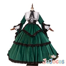 画像1: 翠星石　コスプレ衣装　ローゼンメイデン　コスチューム　JUJUcosplay (1)