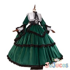 画像2: 翠星石　コスプレ衣装　ローゼンメイデン　コスチューム　JUJUcosplay (2)