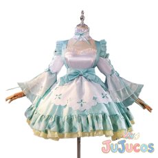 画像1: 初音ミク　16th Birthday　コスプレ衣装　VOCALOID　コスチューム　JUJUcosplay (1)