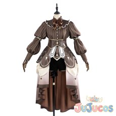 画像1: ほしな歌唄　サンリオコラボ　コスプレ衣装　しゅごキャラ!　コスチューム　JUJUcosplay (1)