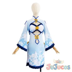 画像1: バニラ　チャイナドレス　コスプレ衣装　ネコぱら　コスチューム　JUJUcosplay (1)