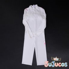 画像13: エンジェル・ダスト（Angel Dust）　Losin' Streak　サテン生地　コスプレ衣装　ハズビンホテル（Hazbin Hotel）　コスチューム　JUJUcosplay (13)