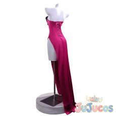 画像4: エンジェル・ダスト（Angel Dust）　Losin' Streak　サテン生地　コスプレ衣装　ハズビンホテル（Hazbin Hotel）　コスチューム　JUJUcosplay (4)