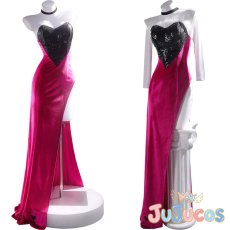 画像1: エンジェル・ダスト（Angel Dust）　Losin' Streak　ベルベット生地　コスプレ衣装　ハズビンホテル（Hazbin Hotel）　コスチューム　JUJUcosplay (1)