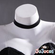 画像8: エンジェル・ダスト（Angel Dust）　Losin' Streak　ベルベット生地　コスプレ衣装　ハズビンホテル（Hazbin Hotel）　コスチューム　JUJUcosplay (8)