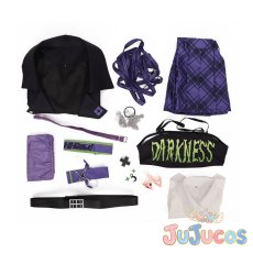 画像4: Vtuber　ラプラス・ダークネス（La+ Darknesss）　2024新衣装　コスプレ衣装　バーチャルYouTuber　コスチューム　JUJUcosplay (4)