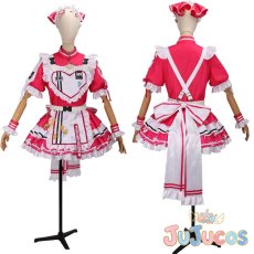 画像1: VTuber　宝鐘マリン　きゅるるん大作戦　コスプレ衣装　バーチャルYouTuber　コスチューム　JUJUcosplay (1)