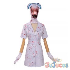 画像2: バブルヘッドナース　コスプレ衣装　サイレントヒルf　コスチューム　JUJUcosplay (2)