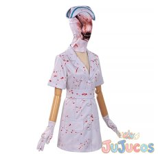 画像4: バブルヘッドナース　コスプレ衣装　サイレントヒルf　コスチューム　JUJUcosplay (4)