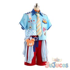 画像3: クマクマレスＱ　月永レオ　仁兎なずな　姫宮桃李　遊木真　カンナ　コスプレ衣装　あんさんぶるスターズ！　コスチューム　JUJUcosplay (3)