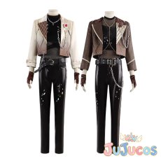 画像5: MELLOW DEAR　甘楽チトセ　小鹿ジュイス　円果望見　久遠舞珠　コスプレ衣装　あんさんぶるスターズ！　コスチューム　JUJUcosplay (5)