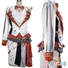 画像1: MEIKO　5th Anniversary 感謝祭　コスプレ衣装　プロジェクトセカイ カラフルステージ！ feat. 初音ミク　コスチューム　JUJUcosplay (1)