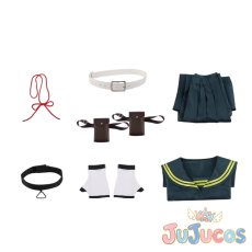 画像5: 漆栖川希詠　コスプレ衣装　デッドアカウント　コスチューム　JUJUcosplay (5)