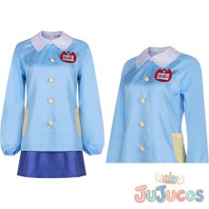 画像1: 紫雲清夏　チャイルドスモック　コスプレ衣装　学園アイドルマスター　コスチューム　JUJUcosplay (1)