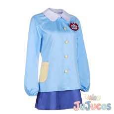 画像4: 紫雲清夏　チャイルドスモック　コスプレ衣装　学園アイドルマスター　コスチューム　JUJUcosplay (4)