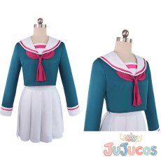 画像1: リリー?ベイカー　コスプレ衣装　ゲーセン少女と異文化交流　コスチューム　JUJUcosplay (1)